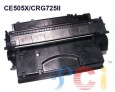Black Toner Cartridges HP CE505X/ CF280X/ Canon CRG-119II/ 319II/ 719H/ CRG-120/ 320/ 720 New build With chip