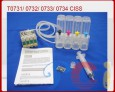 Continuous Ink System (CISS)Epson T0731/ 0732/ 0733/ 0734